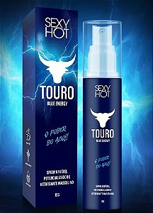 Touro - Spray Beijável Retardante e Potencializador Masculino 15G