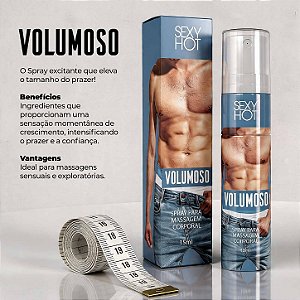 Volumoso - Spray Para Aumentar o Tamanho do Pênis