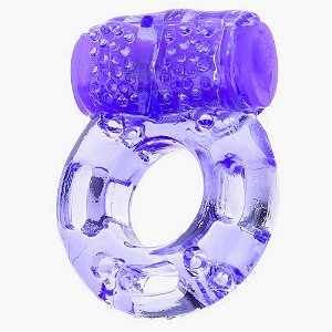 Anel Peniano Flexível Com Vibro em Forma de Borboleta
