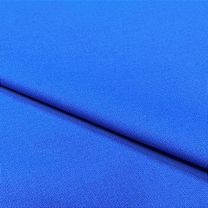Tecido Percal Liso Azul Motorista 150 Fios 1,0 x 2,40 - 100% Algodão
