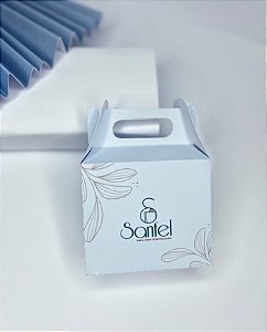Sacola caixa semijoias  papel offset colorido 180g - 9,7 x 3,5 x 8,2 cm (20 unidades)