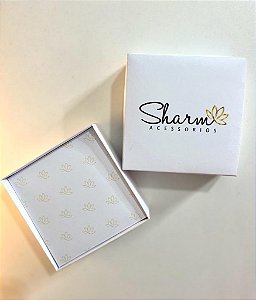 Caixa para semijoias - 50 unidades - Tamanho 10 x 10 x 3,5