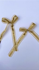 10 metros Fita voal personalizada (22mm de largura)