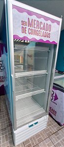 Freezer/Conservador e Refrigerador Porta de Vidro Dupla Ação Metalfrio VF55AL
