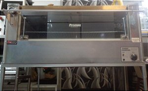 Forno P/ Pizza e Esfiha Elétrico Profissional (com cavalete) 500º Graus 90x90 Promaq [usado] Proels500-4