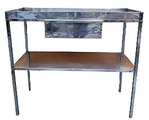 Mesa Corte de Frango c/ gaveteiro - 1m