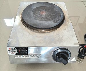 Fogão Hot Plate Profissional 1 Boca 2000w Diamante 220v - Cotherm [Usado]