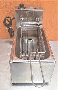 Fritadeira Elétrica 1,5 litros Pequenas Porções - 220V [Usada]
