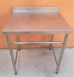 Mesa 100% Inox 75cm [Usada]