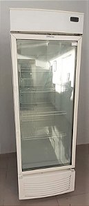 Freezer Vertical Tampa de Vidro 220V-  VCV - 1C.49- Fricon [Usado]