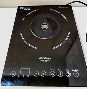 Fogão cooktop elétrica Britânia BCT01P preto 220V [Usado]