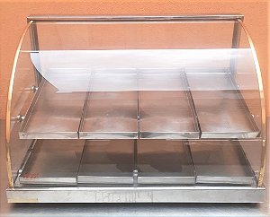 Estufa Dupla Curva Ouro com 8 Bandejas em Inox - [Usada]