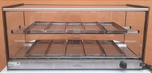 Estufa EVR LP 12BD c/ LED e Estrutura em Alumínio Anodizado e Vidros Serigrafados - Titã - Preta - 220V [Usado]