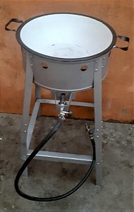 Tacho Industrial A Gás 12 Lts Fp20 Fritador Pastel Salgado - [Usado]