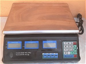 Balança Eletrônica Doméstica Digital Alta Precisão 40 Kg [Usado]
