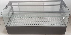 Vitrine Milão térmica - Estufa de 1.20m [Seminova]