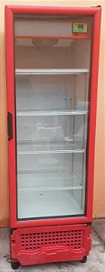 Geladeira/ Expositora Refrigerado - Imbera 449 Litros Vermelha VRS16 [Usada]