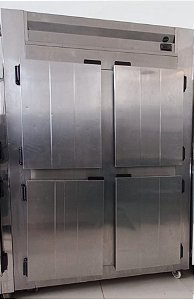 Geladeira 4 Portas de Inox - 1000 Litros 220v - Kofisa [Usada]