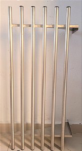 Prateleira Tubular 1m x 40cm 100% Inox 304 [Usada]