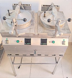 Fritadeira a Pressão Elétrica - Super BCK 02 Bocas 12000W [Usado]