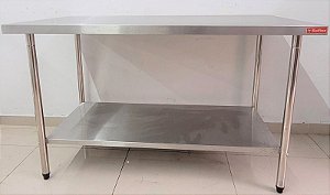Mesa 100% Inox 1,40m [USADA]