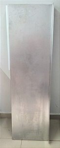 Prateleira de Inox Lisa 1.40m com Porta Comanda Prendex - 50 Cm - Sulfisa [Usada]
