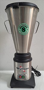 Liquidificador Inox Baixa Rotação LC8 0,5Cv - 8 Litros 220V- Skymsen [Usado]