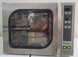 Forno de Convecção Elétrico Inox Prática 220V - Miniconv COM VAPOR [Usado]