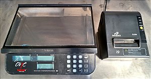 Balança Comercial Computadora One Elco-6/15/30 Balmak com Impressora de Cupom Fiscal [Usada]