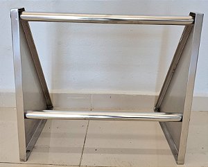Prateleira Tray Rest Inox Industrial para Cozinha - 60cm x 55cm [Usado]