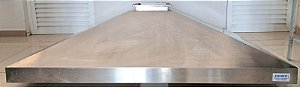 Coifa de Aço Inox Escovado 1.80m - Aço Forte [Usada]