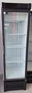 Cervejeira Slim Expositora 220v 300 Litros Preta- Metalfrio [Usada]