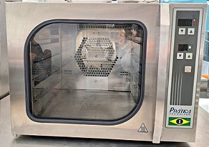 Forno Elétrico Miniconv Sem Vapor Prática 220V - [Usado * Modelo 2019] Com duas assadeiras