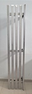 Prateleira 100% Inox Gradeada - 2m x 40cm [Usada]