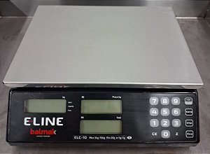 Balança Computadora Balmak ELC-10 - 10kg - Divisão 1g / 2g (Standard) [Usada]