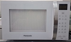 Microondas Panasonic Dupla Refeição 34L Branco 220V - ST65LWRU [Usado]