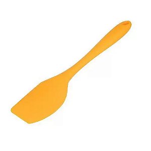 Espátula Arredondada Silicone Amarelo WECK [Nova]