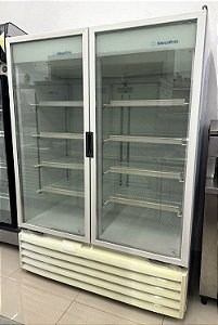 Geladeira Expositora Refrigerador Vertical 1186 Litros 02 Portas de Vidro - Metalfrio [Usada]