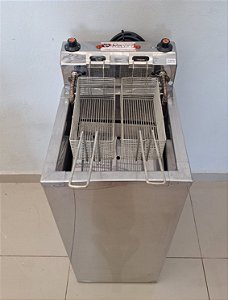 Fritadeira Elétrica Água e óleo - 25L 8000W 2 Termostato - Record [Usada]