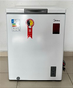 Freezer Horizontal Midea 1 Porta 150L Branco - RCFA12 220V [Seminovo] * Fabricação 10/2023