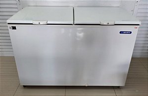 Freezer 419L 2 Portas Horizontal Degelo Manual DA420B 220V - Branco - Metalfrio  [Seminovo]