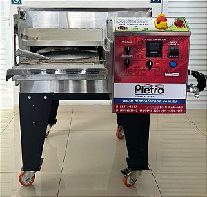 Forno Esteira AM 37/70 Mod. Turbo Flex 220V à gás - Pietro [Seminovo] * Fabricação 01/2024