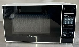 Micro-ondas 20l Branco Porta Preta Minuto Fácil Midea 110v [Seminovo]