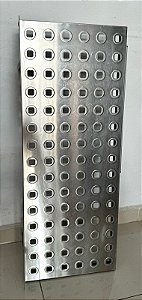 Prateleira Inox 304 com furinhos 1m x 40cm [Usada]