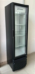 Geladeira Slim Expositora de Bebidas 230L Preto Vr08 127V Imbera [Usada]