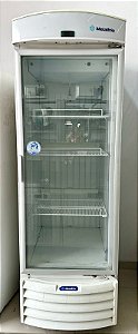 Geladeira Expositora Refrigerador Expositor Vertical Frost Free 580 Litros 220V Metalfrio VB50R *Com rodinhas [Usada]