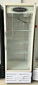 Geladeira Expositora/Refrigerador Vertical 450 Litros Cor Branco 220v - Conservex [Usado]