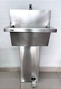 Pia Central Totalmente de Inox 60x40 - Elvi [Usada]