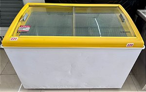 Freezer Congelador Slim SC324 400L 220V Amarelo - Ártico [Usado]
