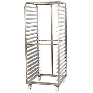 Esqueleto / Estufa Aberta em Inox 304 - Acomoda 20 Assadeiras 58x70 - Cimapi [Novo]